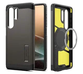 Spigen Tough Armor MagSafe do Galaxy S25 Ultra Szary