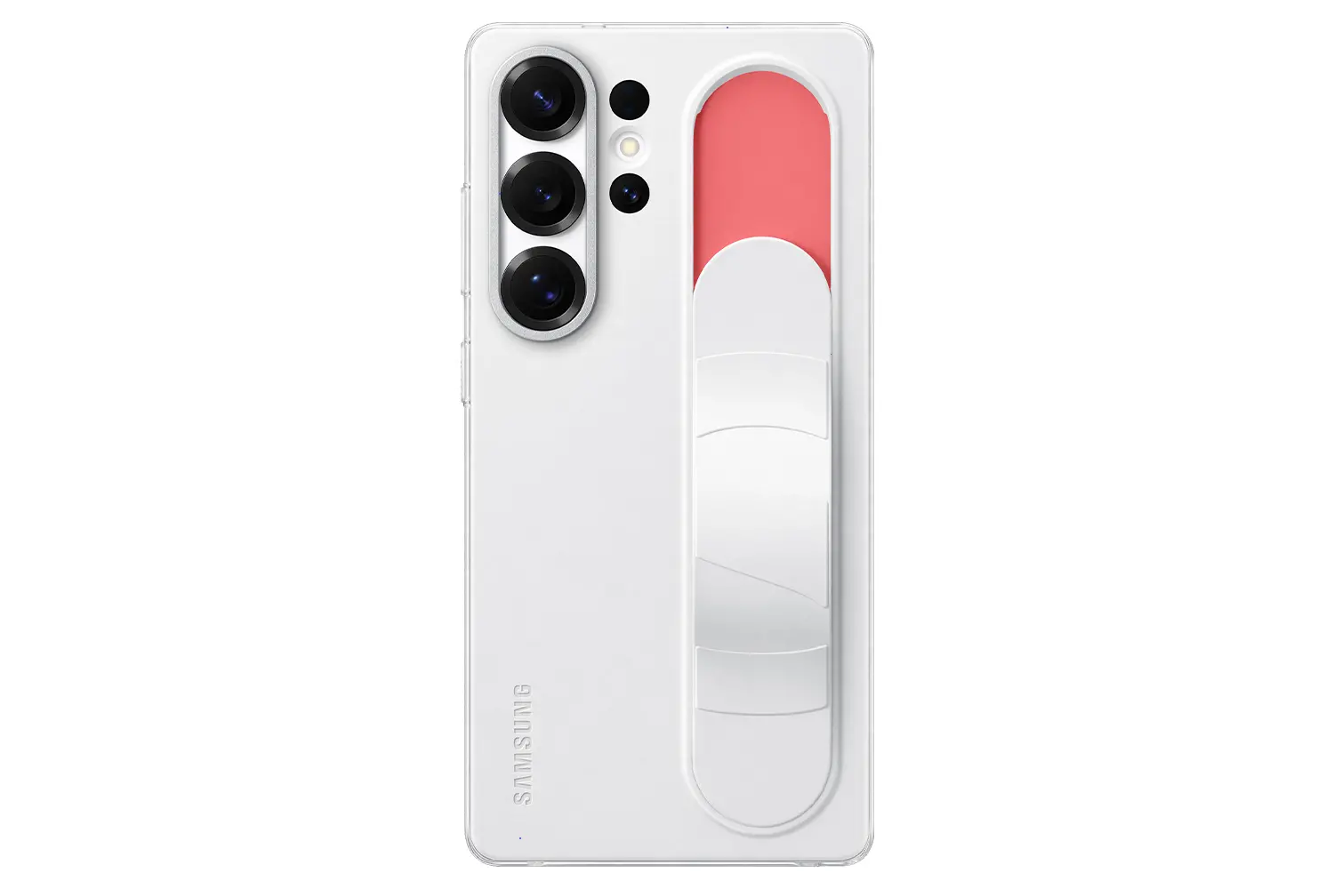 Etui Samsung Standing Grip Cover do Galaxy S25 Ultra Biały