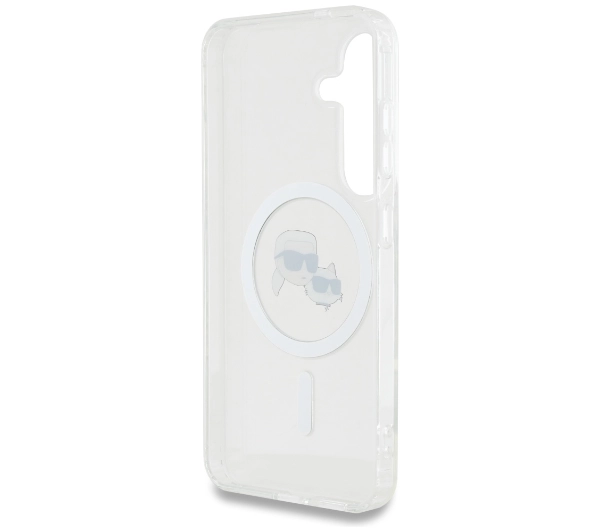 Karl Lagerfeld Printed Logo MagSafe do Galaxy S25 Plus Biały