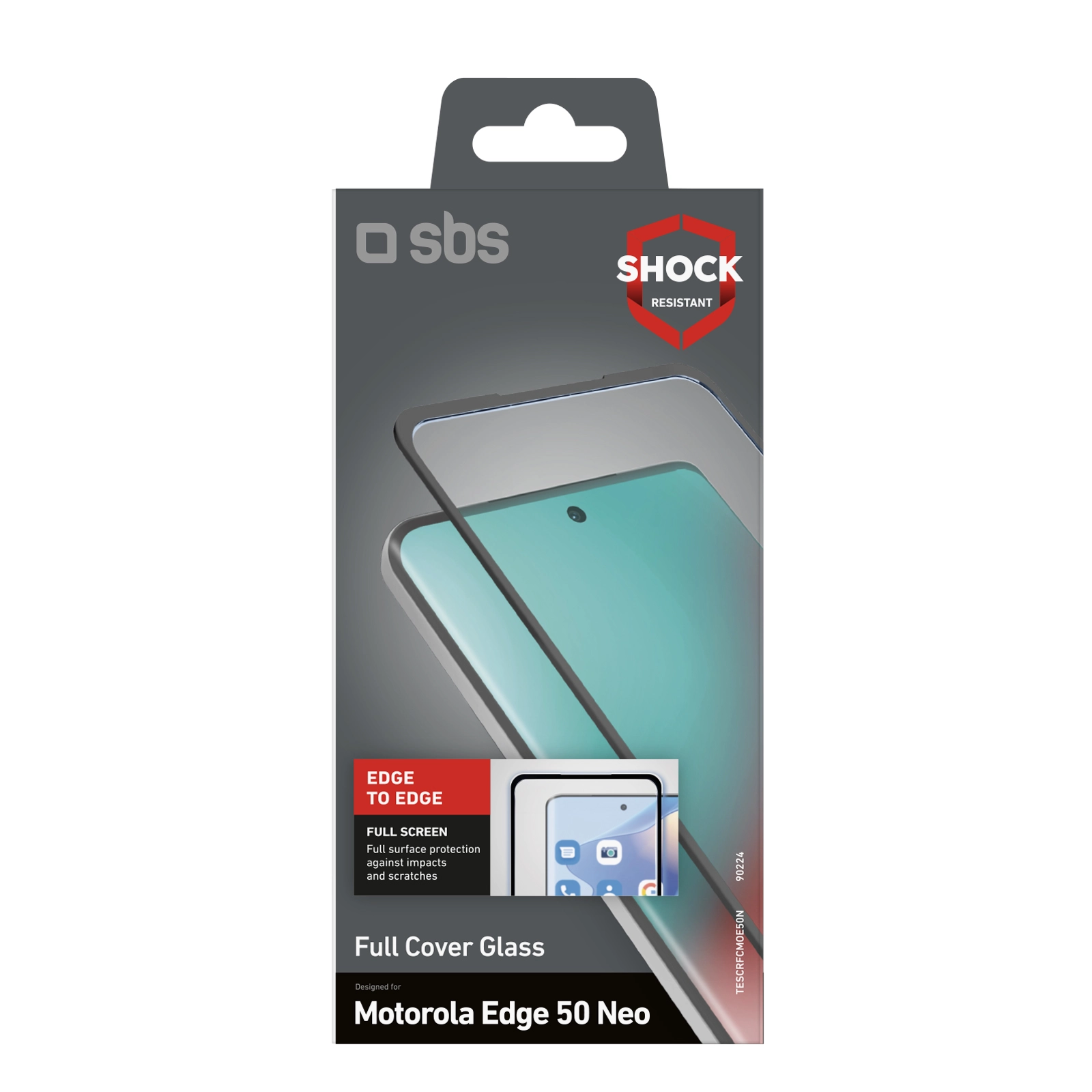 Szkło hartowane SBS Full Cover Glass Motorola moto edge 50 Neo