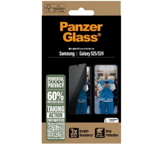 PanzerGlass Ultra-Wide Fit do Galaxy S25
