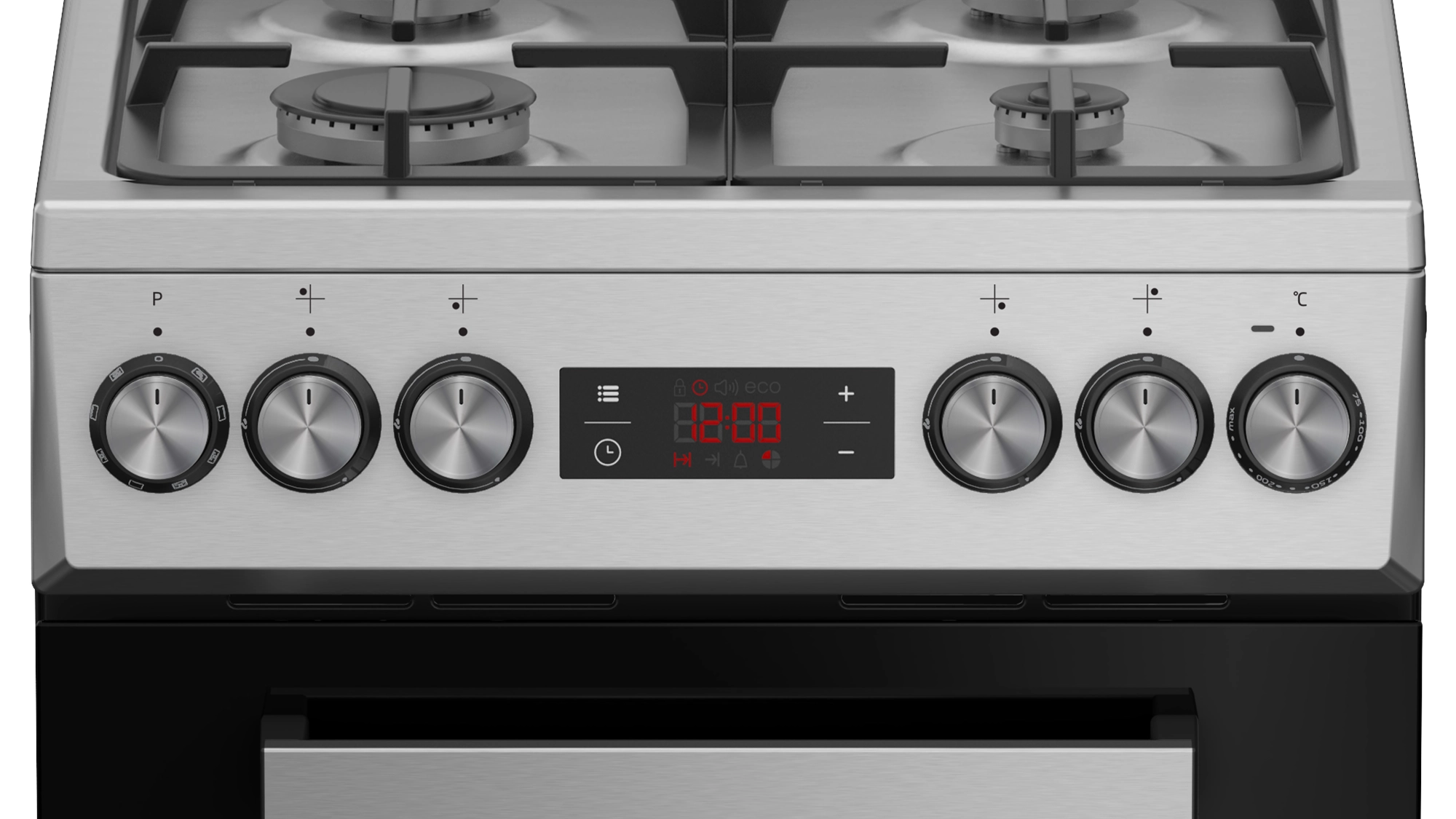 фото Комбінована плита Beko FSMT52336DXDT