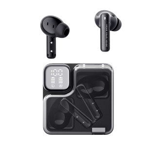 Słuchawki bezprzewodowe QCY MeloBuds Neo T31 Dokanałowe Bluetooth 5.3 Czarny
