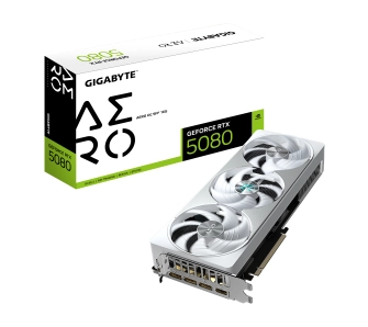Karta graficzna Gigabyte GeForce RTX 5080 Aero OC SFF 16GB GDDR7 256bit DLSS 4