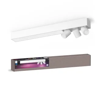 Lampa sufitowa Philips Hue White and Color Ambiance Centris 3 Biały