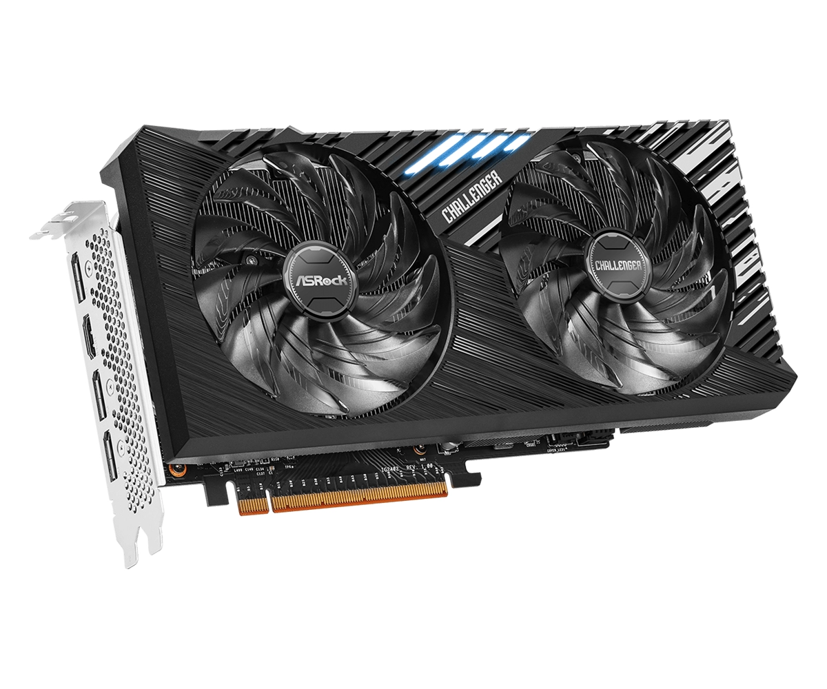 фото Відеокарта ASRock Arc A750 Challenger SE OC 8GB (A750 CL SE 8GO)