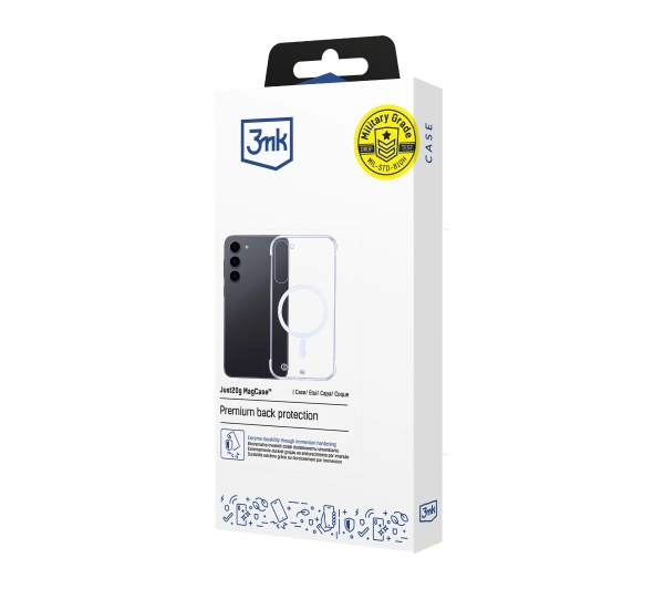 3mk Just20g MagCase do Galaxy S23 Plus Przezroczysty