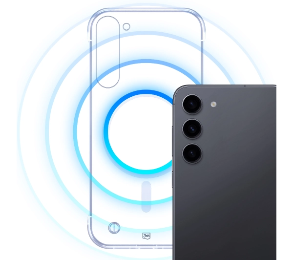 3mk Just20g MagCase do Galaxy S23 Plus Przezroczysty