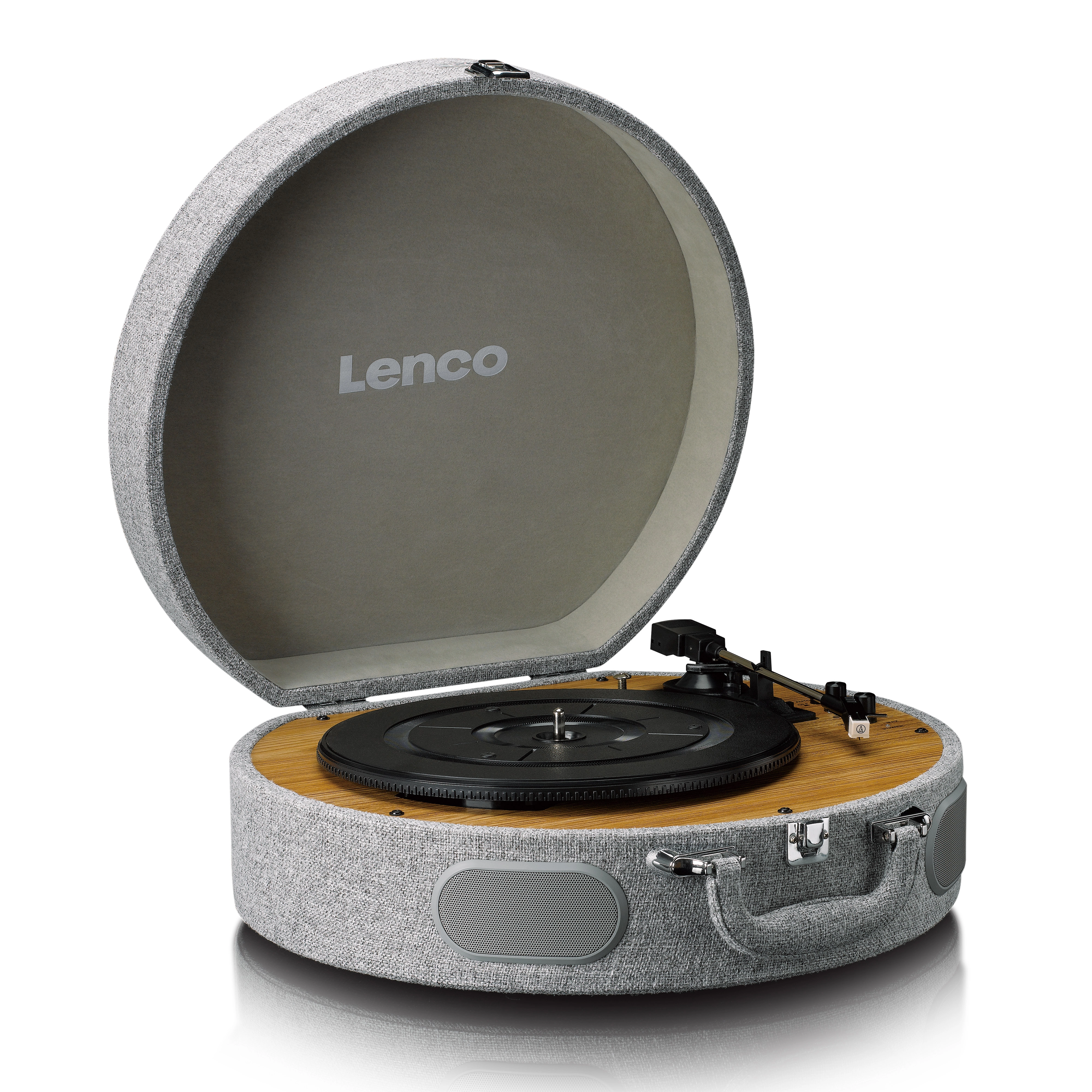 Gramofon Lenco LS-66GY Manualny Napęd paskowy Bluetooth Szary