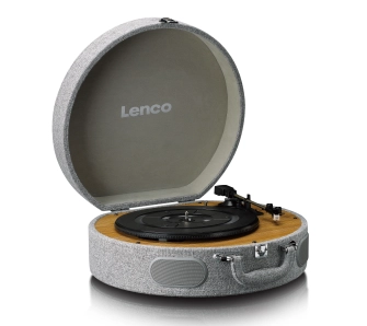 Gramofon Lenco LS-66GY Manualny Napęd paskowy Bluetooth Szary
