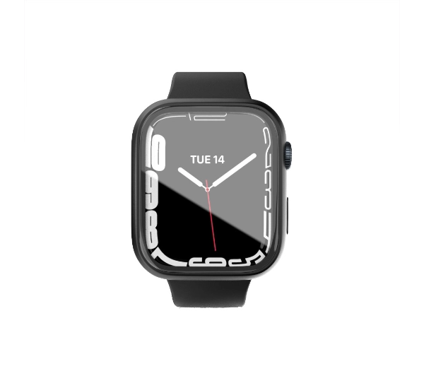NEXT ONE Black Shield Case do Apple Watch 45mm