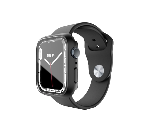 NEXT ONE Black Shield Case do Apple Watch 45mm