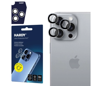Szkło hartowane 3mk HARDY Lens Protection Pro Transparent do iPhone 16 Pro / 16 Pro Max