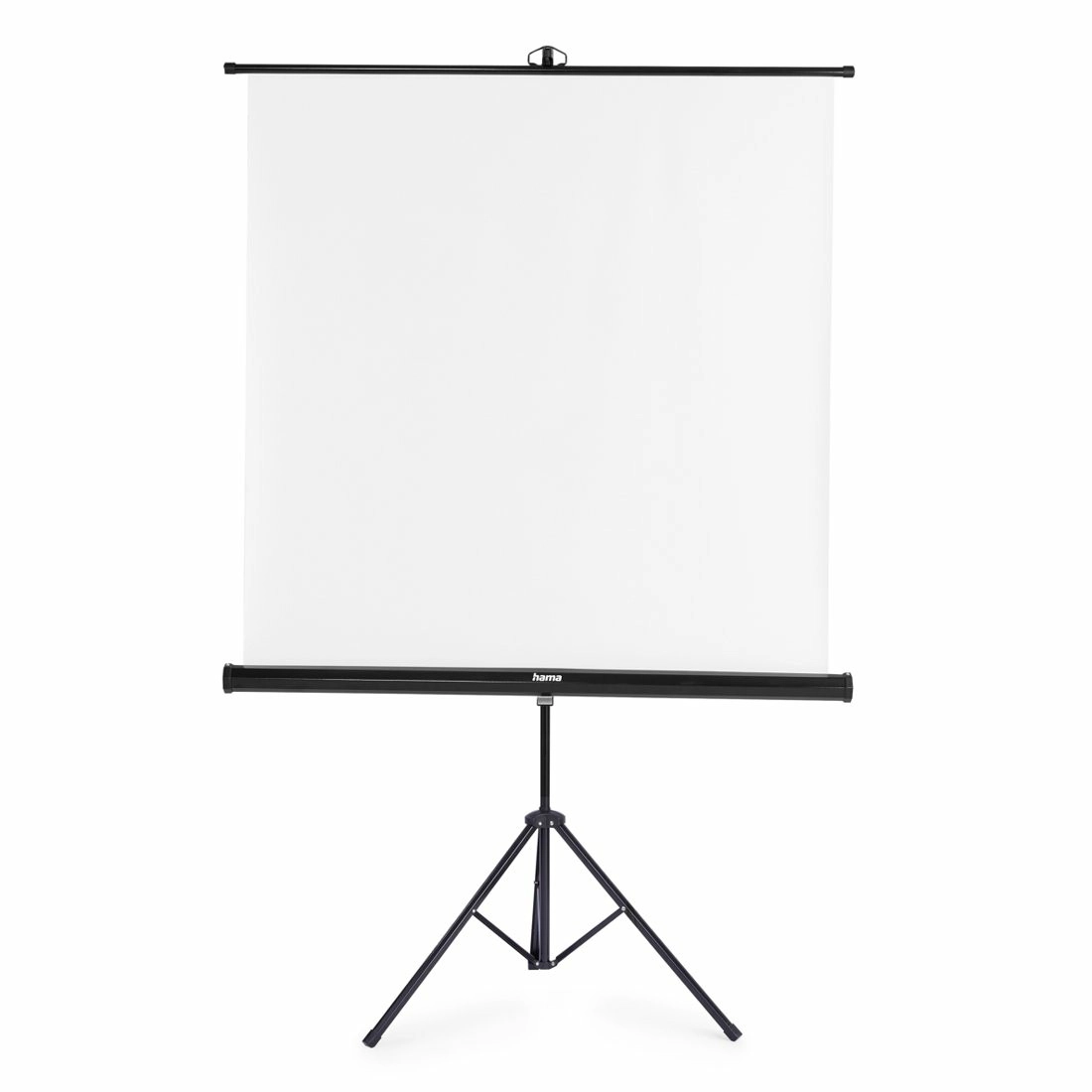 Ekran ręczny Hama 21575 Na Statywie 125x125cm Biały