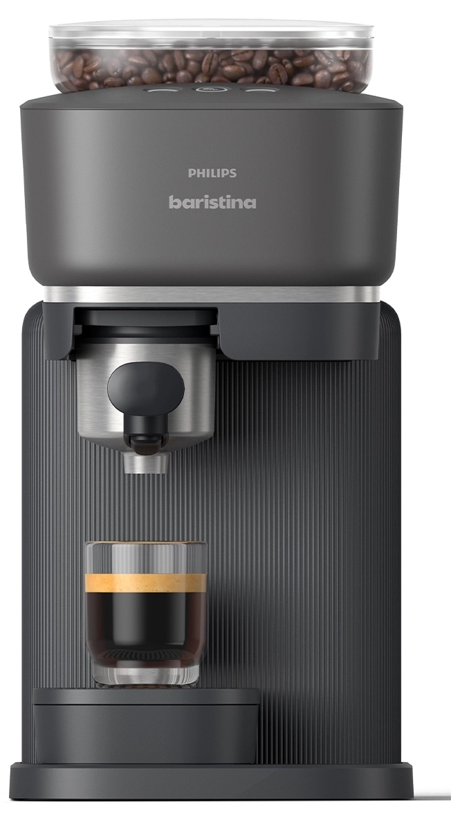 фото Ріжкова кавоварка еспресо Philips Baristina BAR300/60