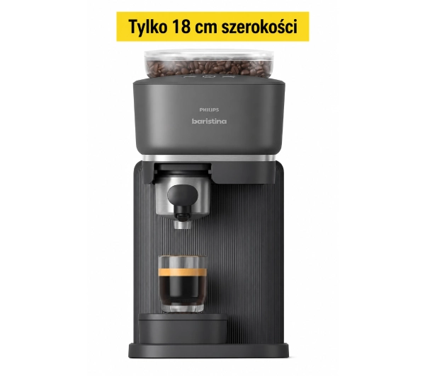 Ekspres kolbowy Philips Baristina BAR300/60 Szerokość 18cm