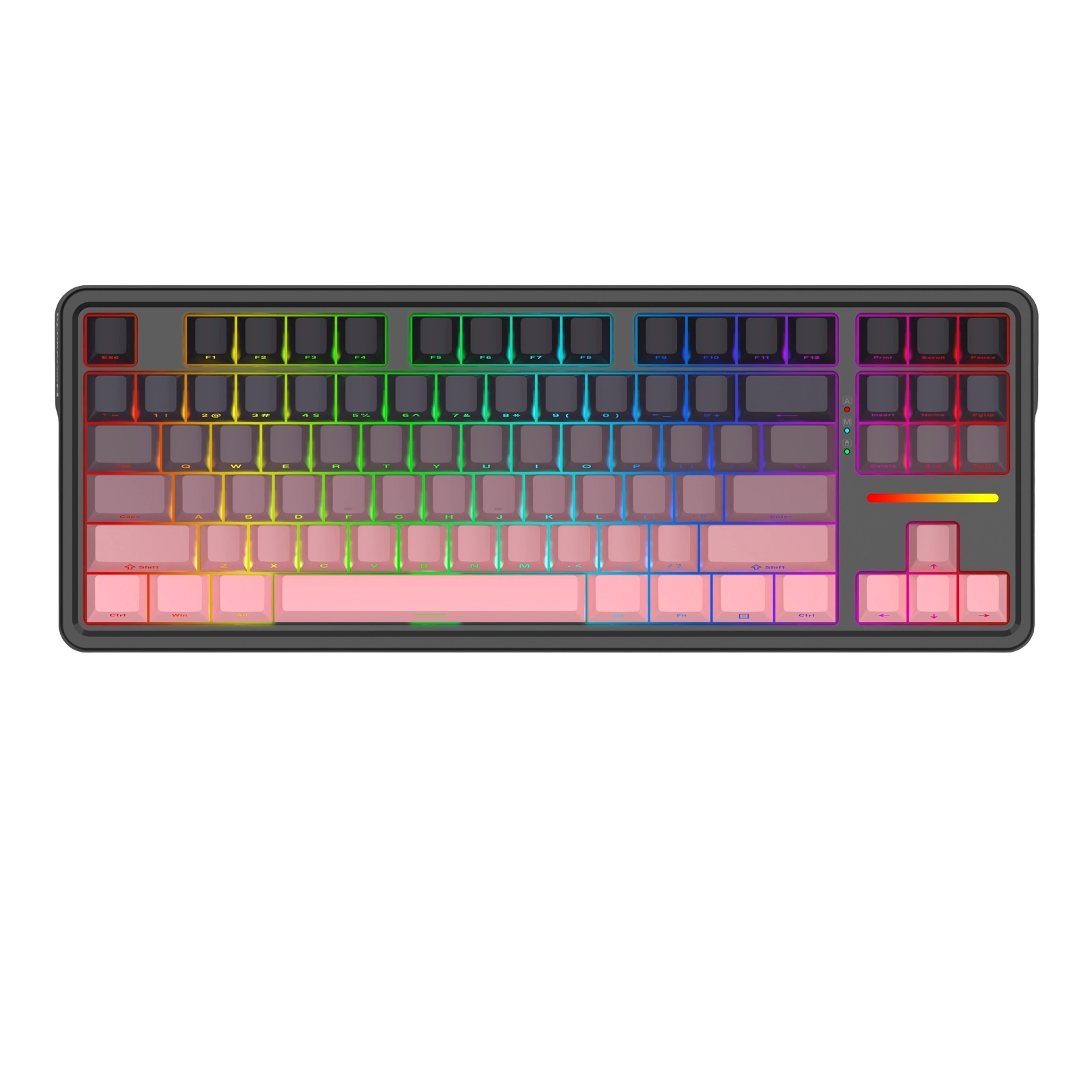 Klawiatura mechaniczna Redragon Antonium Pro Leopard L K728SP-RGB-PRO Czarny