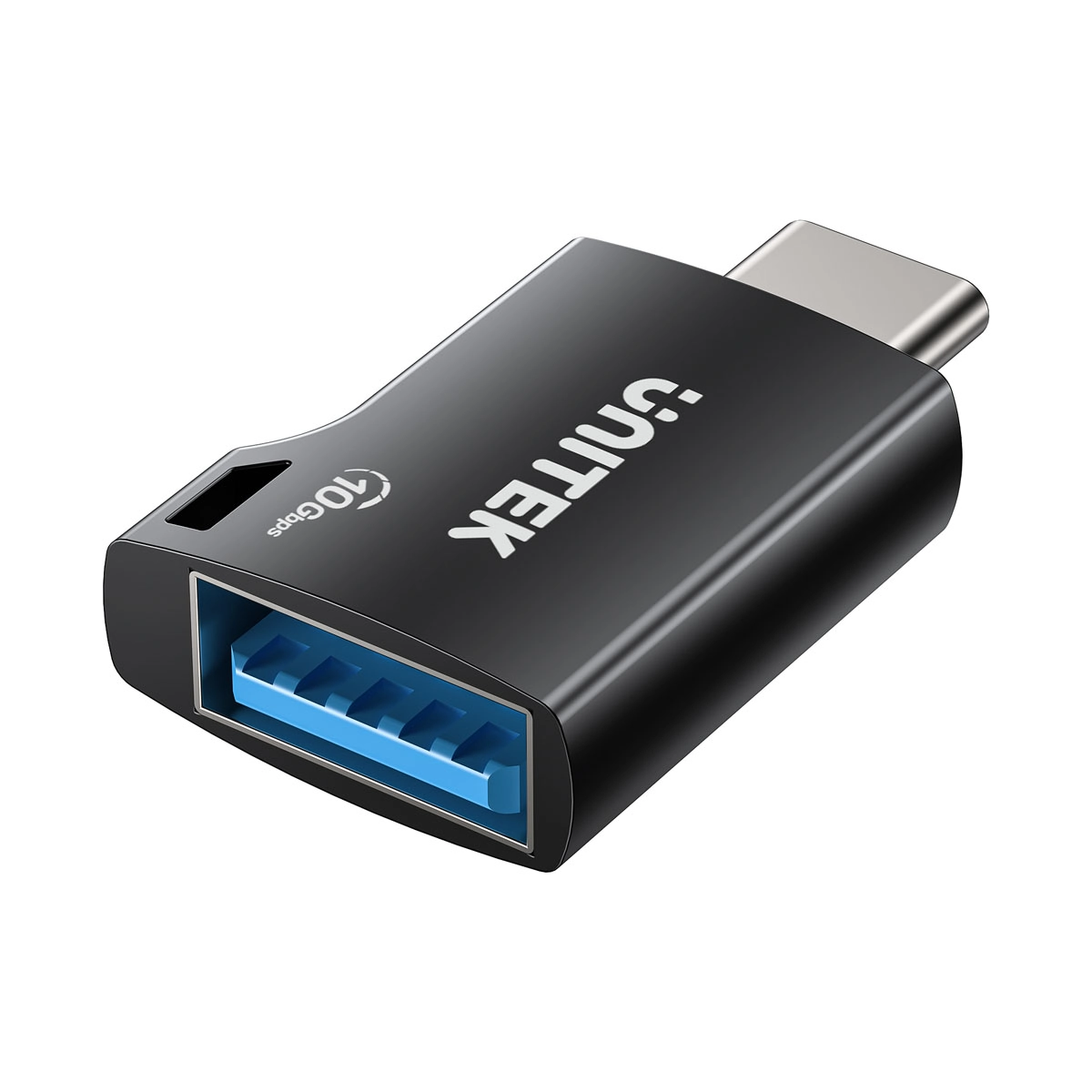 Adapter Unitek A1048ABK01 USB-C do USB-A 10Gbps