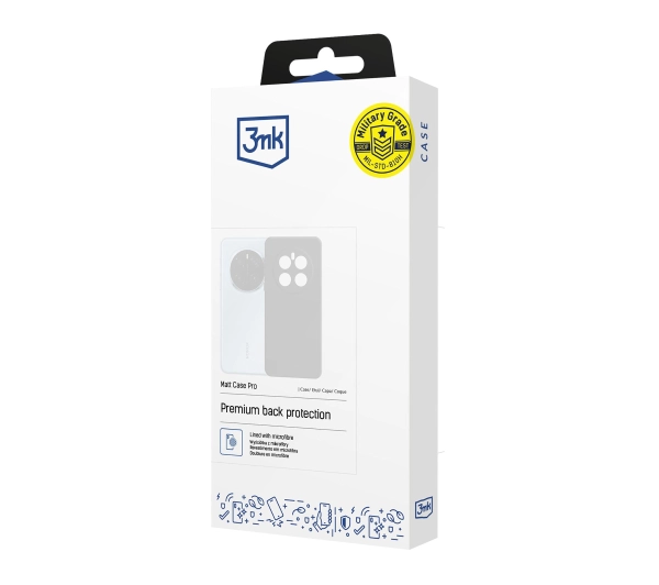 3mk Matt Case Pro do Galaxy S24 FE Czarny