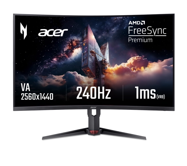 Acer Nitro XZ273UX2bmiiprx 27" 2K VA 240Hz 1ms VRB Zakrzywiony Gamingowy