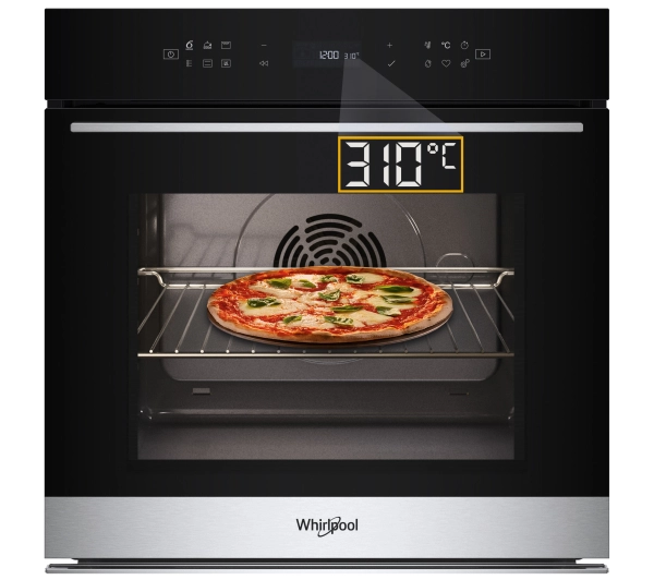 Piekarniki do zabudowy - Whirlpool WOI78HT1SXA Pizza 310C Termoobieg AirFry Inox