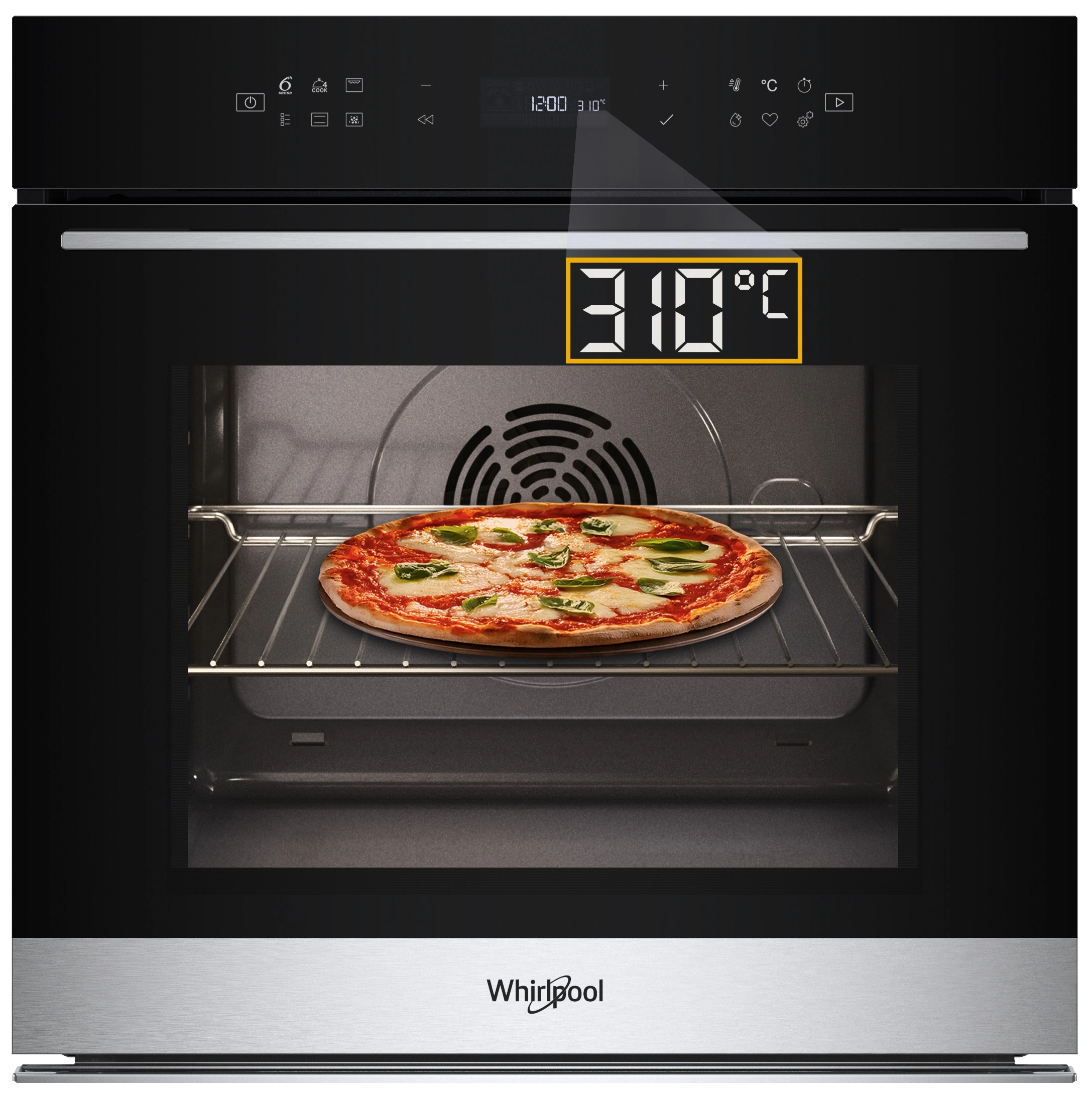 Piekarnik elektryczny Whirlpool WOI78HT1SXA Pizza 310C Termoobieg AirFry Inox