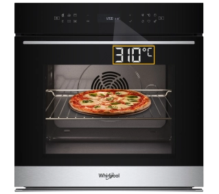 Whirlpool WOI78HT1SXA Funkcje AI Pizza 310C Termoobieg AirFry Inox - Kup na Raty - RRSO 0%