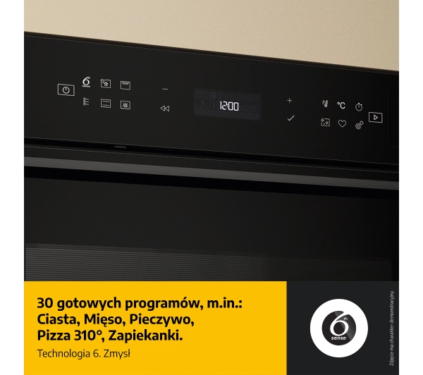 Whirlpool WOI78HT1SXA Funkcje AI Pizza 310C Termoobieg AirFry Inox - Kup na Raty - RRSO 0%