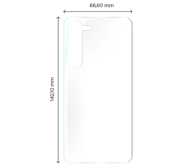 Bizon na tył Hydrogel do Galaxy S23 2 sztuki