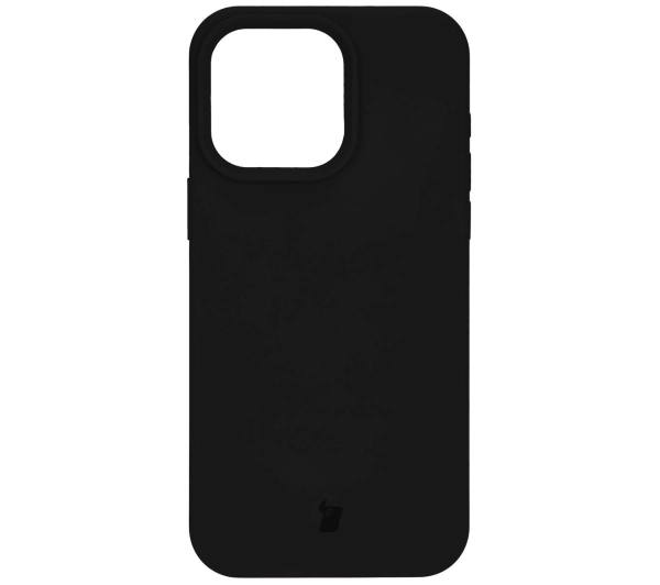Bizon Silikonowe Soft do iPhone 15 Pro Max Czarny