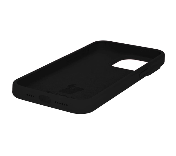 Bizon Silikonowe Soft do iPhone 15 Pro Max Czarny