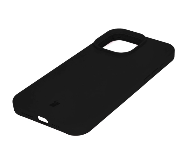Bizon Silikonowe Soft do iPhone 15 Pro Max Czarny