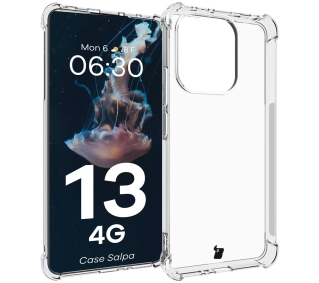 Bizon Elastyczne Salpa do Xiaomi Redmi Note 13 4G Przezroczysty