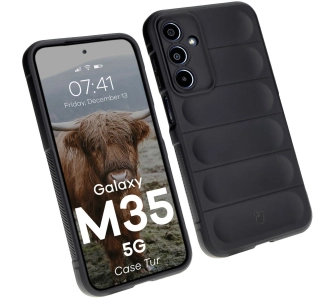 Etui Bizon Tur do Samsung Galaxy M35 5G Czarny