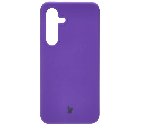 Bizon Silikonowe Soft do Galaxy S24 Fioletowy