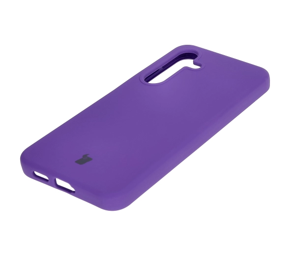 Bizon Silikonowe Soft do Galaxy S24 Fioletowy