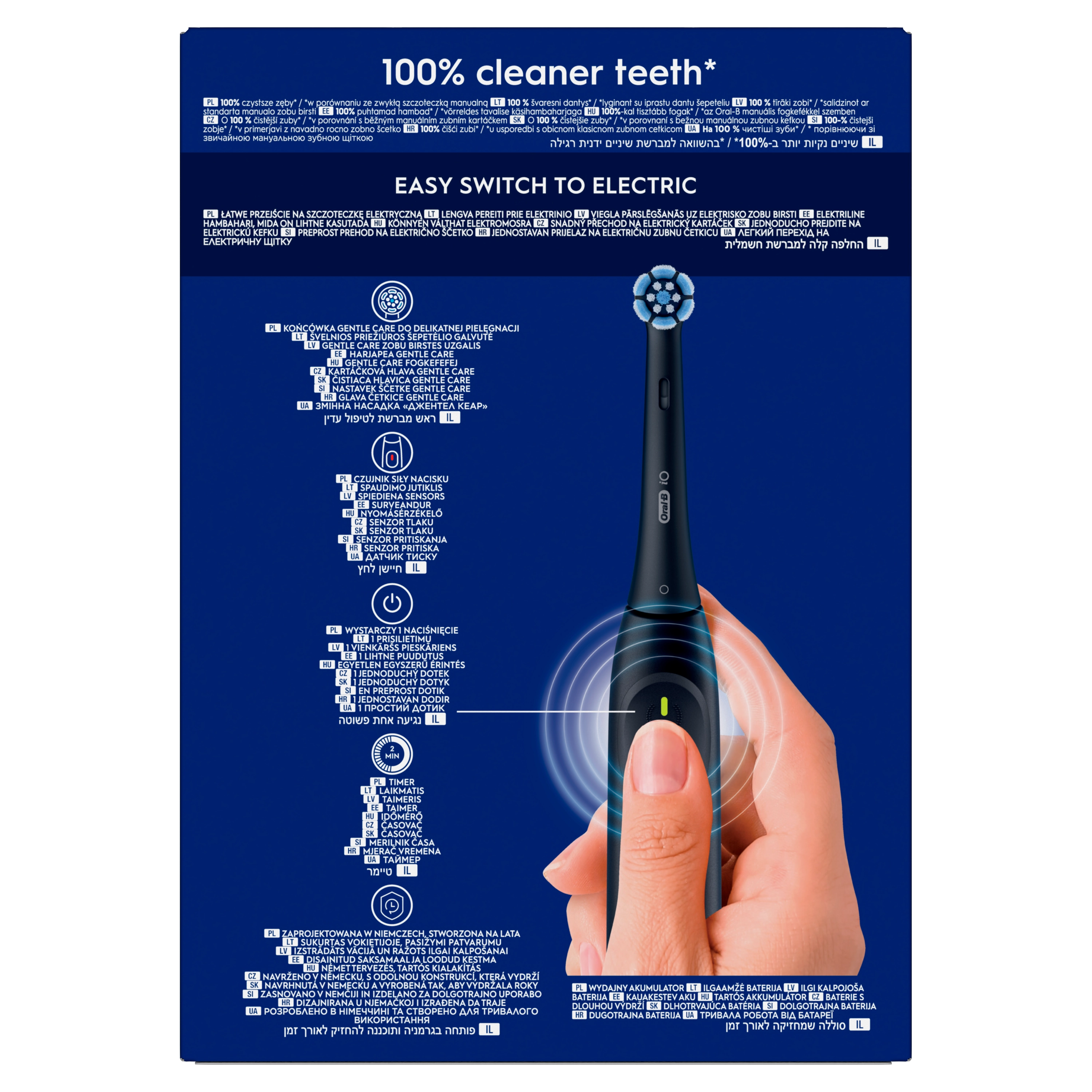Szczoteczka magnetyczna Oral-B iO Series 2 Night Black