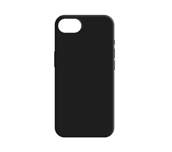 3mk Silicone Case do iPhone 16e Czarny