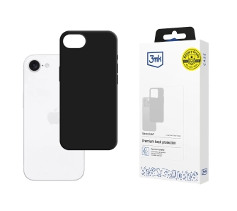 Etui 3mk Silicone Case do iPhone 16e Czarny