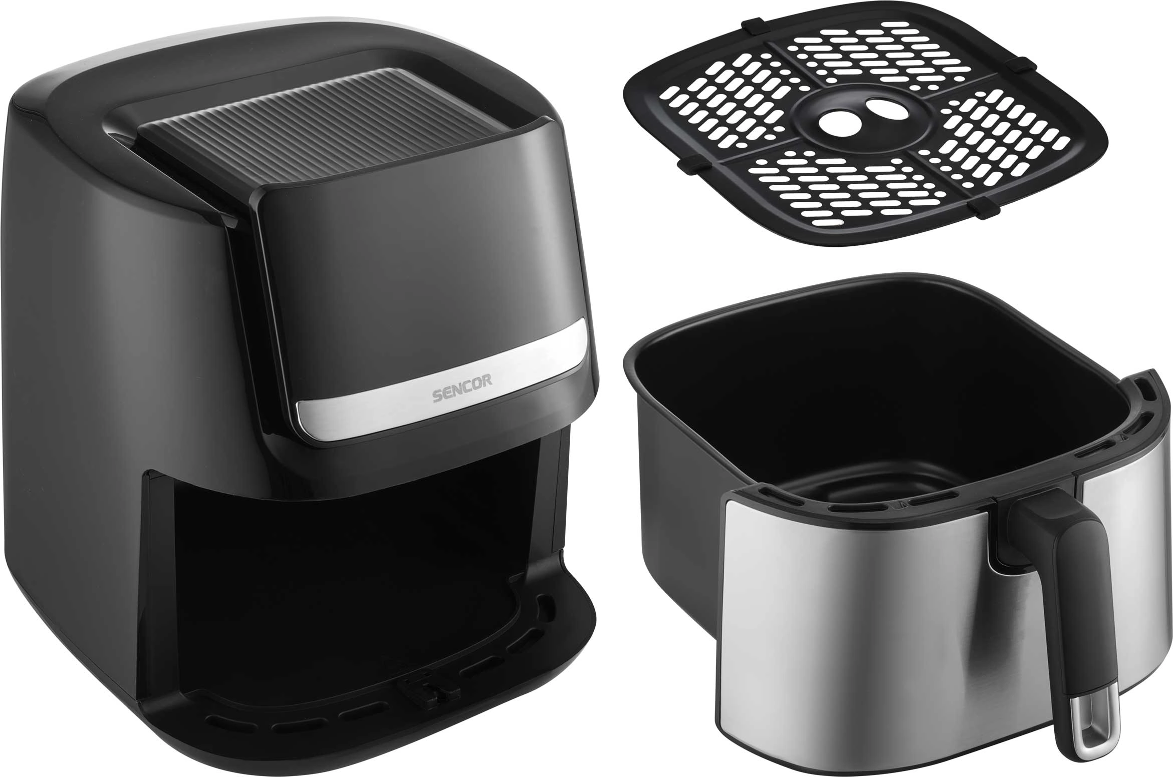 Air fryer Sencor SFR 6600SS 1600W 6,5l Aplikacja mobilna
