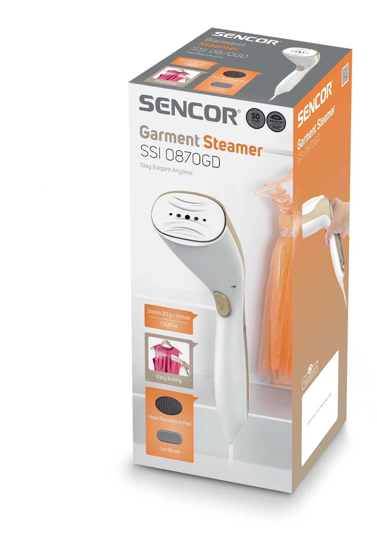 фото Ручний відпарювач Sencor SSI 0870GD