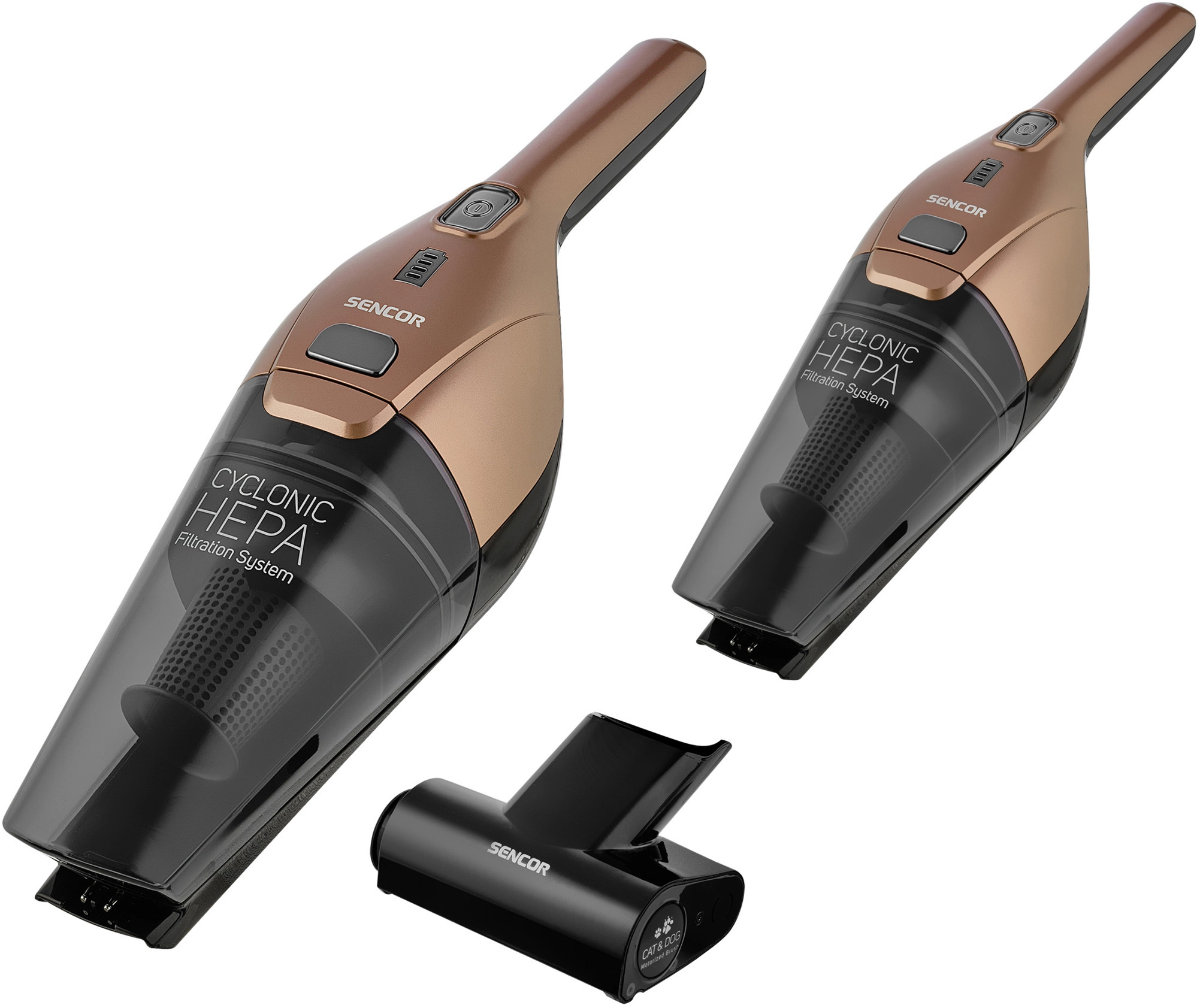 фото Вертикальний + ручний пилосос (3в1) Sencor SVC 0606GD