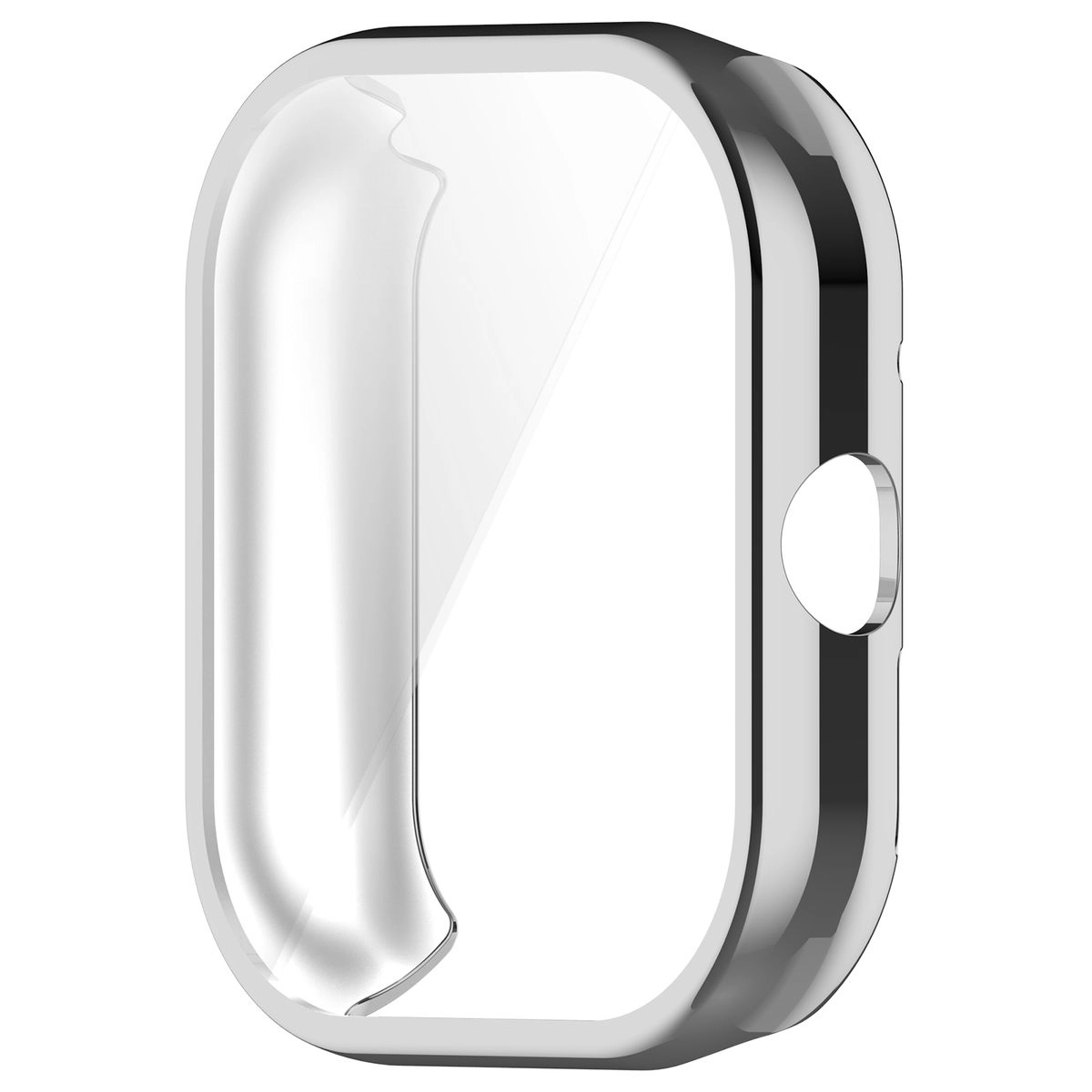 Nakładka na tarczę Bizon Felipe do Xiaomi Redmi Watch 4 Srebrny