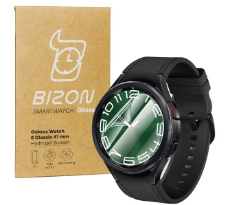 Folia hydrożelowa Bizon na ekran do Google Pixel Watch 3 45mm 2 sztuki