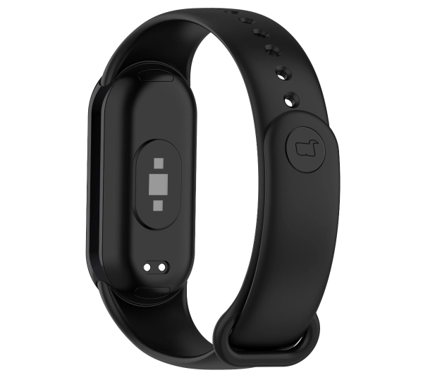 Bizon Strap Watch Dots do Xiaomi Mi Smart Band 8 Czarny