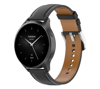 Bizon skórzany  Casual QuickRelease 22mm Czarny