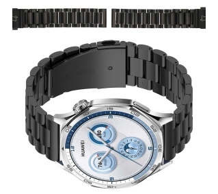 Bizon ze stali nierdzewnej Aura QuickRelease 22mm Czarny