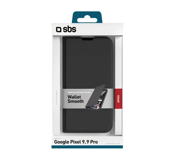 SBS Wallet Mag do Google Pixel 9/9 Pro Czarny