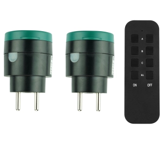 Gniazdo bezprzewodowe Eura-Tech radiowe EL HOME RCS-60H6v2R 2szt.