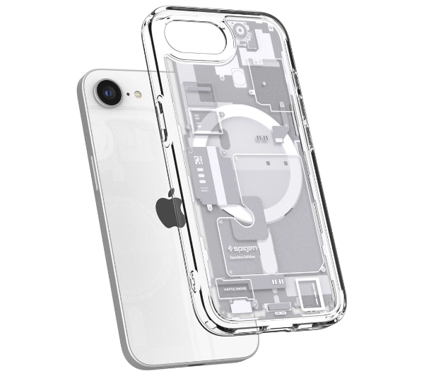 Spigen Ultra Hybrid Mag MagSafe do iPhone 16e Biały